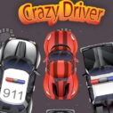 crazy driver police chase online game