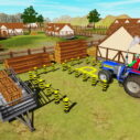Tractors Parking 3 tractors parking